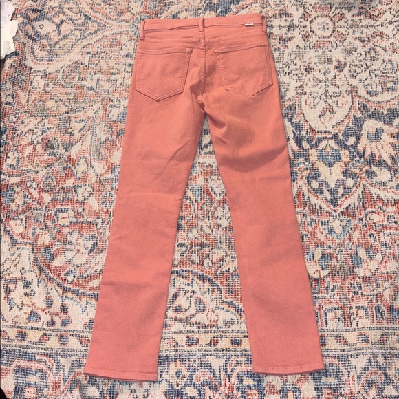 MOTHER The Stash Mid Rise Dazzler Ankle Jeans in Desert Sand SZ 26 EUC - Picture 3 of 5